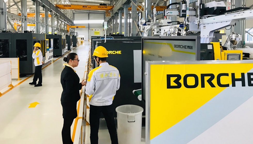 Nueva fbrica de Borche con ms de 35.000 m2. Produccin de 8.000 mquinas al ao