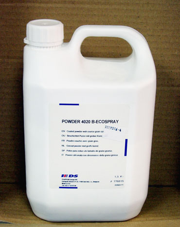 El Powder 4020 Ecospray es una de las soluciones propuestas por DS-Ibrica para ahorrar y respetar el medioambiente