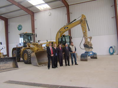 El equipo de Triatges Menorca ha confiado en Caterpillar para poner en marcha su nueva planta de reciclaje