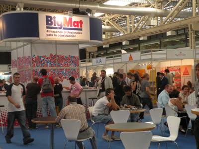 Rest during the trade fair area