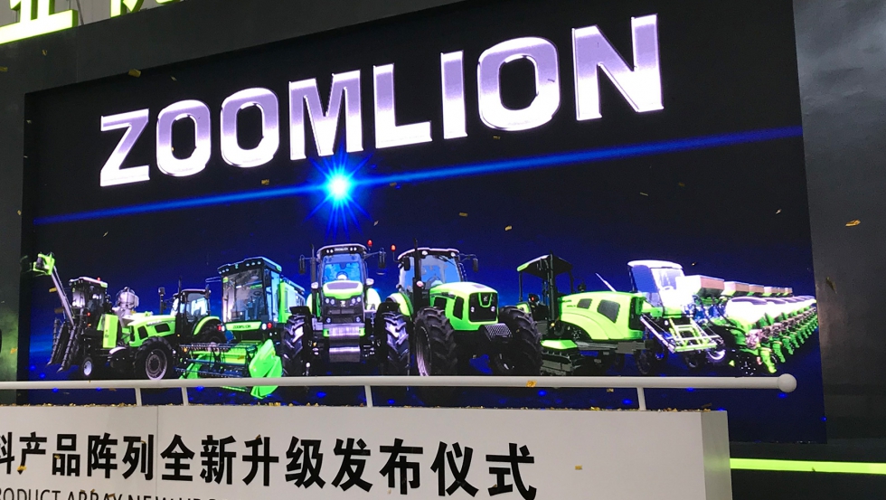 Rabe se presentar como una subsidiaria de Zoomlion en el mercado chino en la feria CIAME, en Qingdao