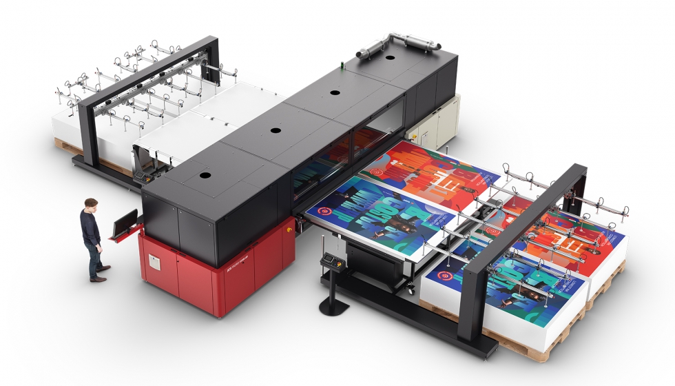 Nueva impresora de gran formato Agfa Jeti Tauro H3300 LED S