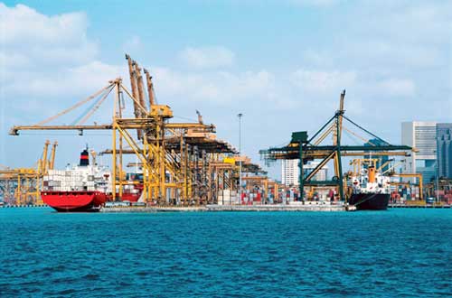 The port infrastructures are called to play a key role in the economy and trade; 50% of exports and 80% of imports in Spain are carried out by sea...
