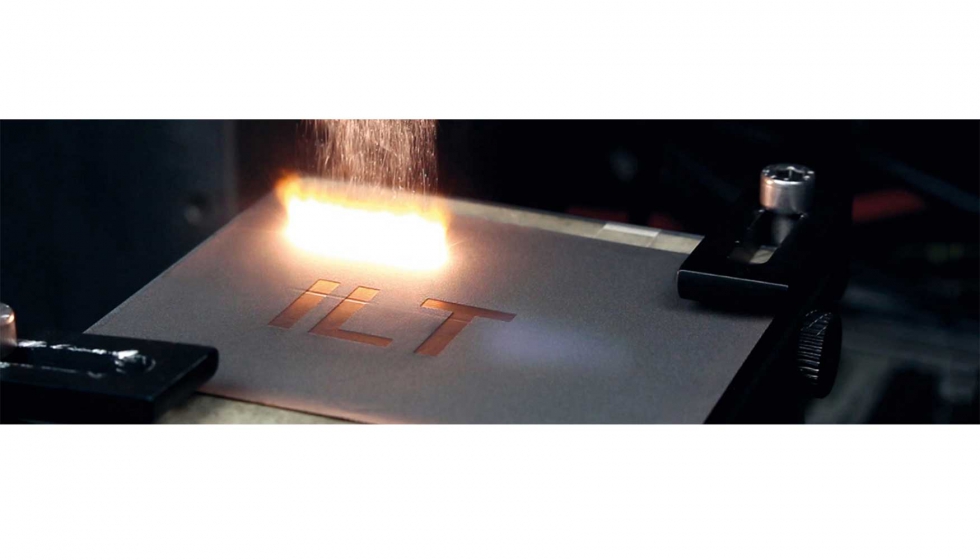 Fraunhofer ILT ha ideado un proceso hecho a medida para ablacionar el material del nodo a partir de lminas de cobre muy finas hasta 1760 mm3/min...
