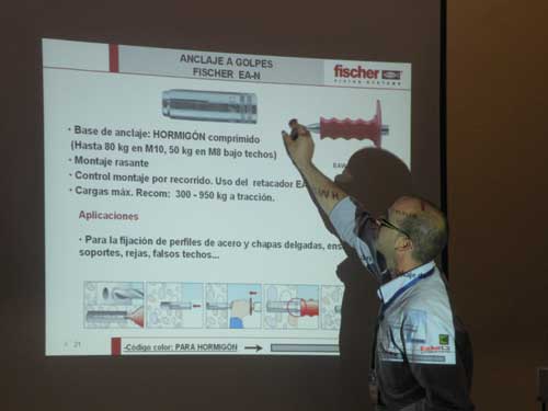 UX R, universal taco that also sets in plasterboard