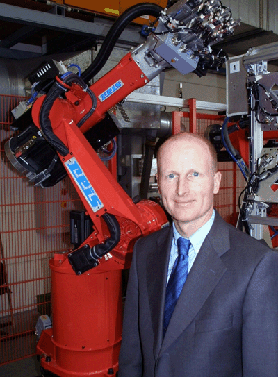 Michael Wenzel, vicepresidente de la Asociacin Profesional R+A de la VDMA y gerente de Reis Robotics