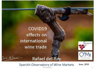 El mercado mundial del vino se ha visto afectado de forma importante por los efectos del COVID-19