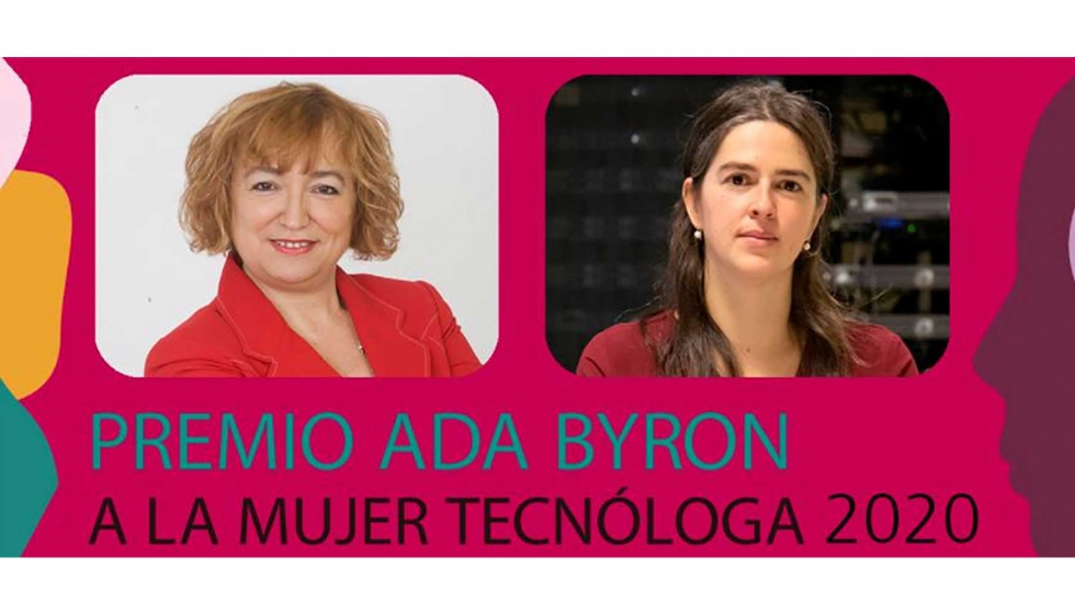 Laura Lechuga Gmez, premio Ada Byron a la Mujer Tecnloga (izq.) y Susana Ladra Gonzlez, premio en la categora joven