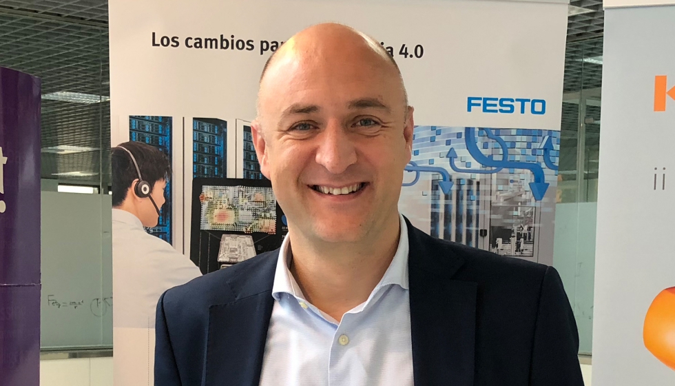 Xavier Segura, general manager de Festo en Espaa y Portugal, participar en una mesa redonda en las Digital JAI 2020