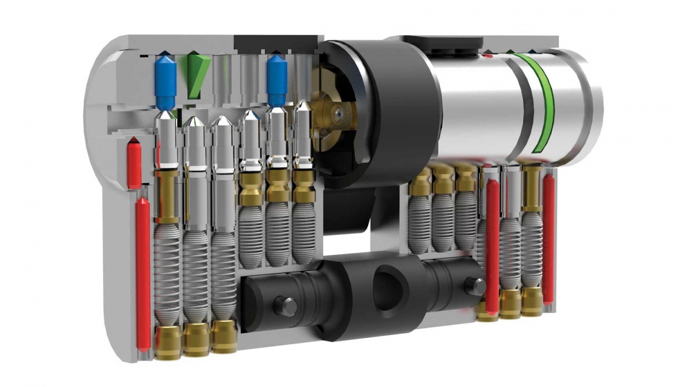El cilindro SCX Plus de MCM ha sido desarrollado por el departamento de I+D de DOM-MCM de Vitoria