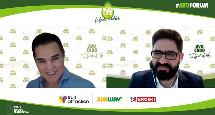 De izq. a dcha.: Xavier Equihua, CEO de la WAO, y Ral Calleja, Director de Agroindustria de IFEMA - Fruit Attraction