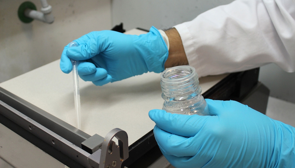 Proceso de preparacin del envase celulsico desarrollado en el proyecto Food-Reduwaste, de Itene