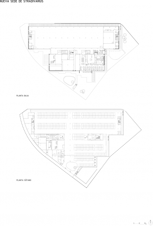 Plantas stano, baja, primera y segunda. Planos: Batlle i Roig Arquitectura