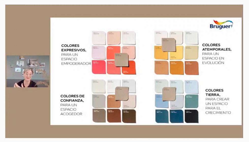 El Color del Ao 2021 cuenta con toda una coleccin de colores estructurada en cuatro tendencias
