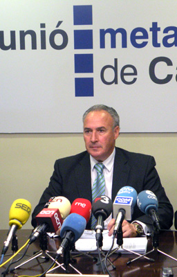 Antoni Marsal, presidente de la Uni Metallrgica de Catalunya y la Uni Patronal Metallrgica
