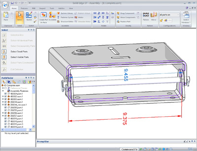 This new version allows you to create an application's design 3D without historical based operations, also for the modeling of metallic plates...