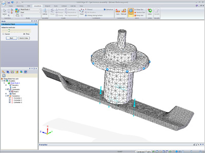 Solid Edge Simulation is an optional analysis tool integrated in the CAD system that allows to validate the design of parts and assemblies during the...