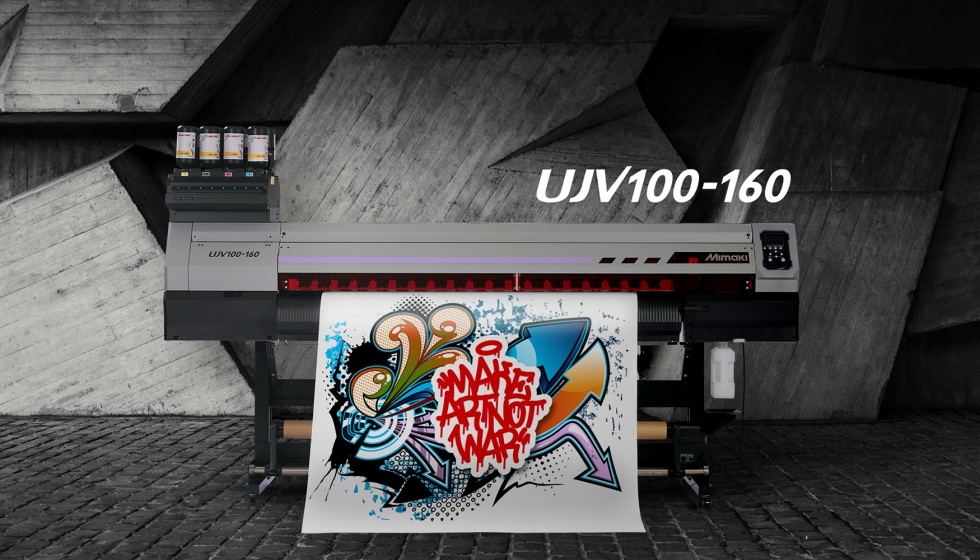 Impresora inkjet rollo a rollo Mimaki UJV100-160