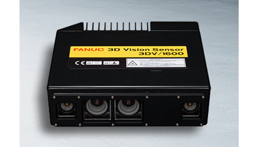 El nuevo Fanuc 3D Vision Sensor 3DV/1600 ofrece una visión más amplia