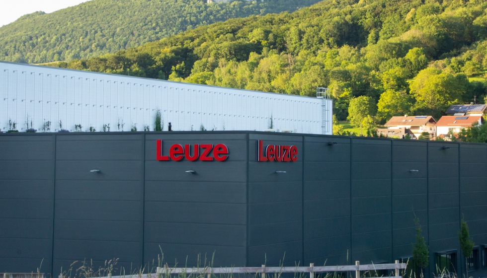 Nuevo centro de distribucin de Leuze en Unterlenningen, cerca de la sede central de la compaa en Owen/Teck