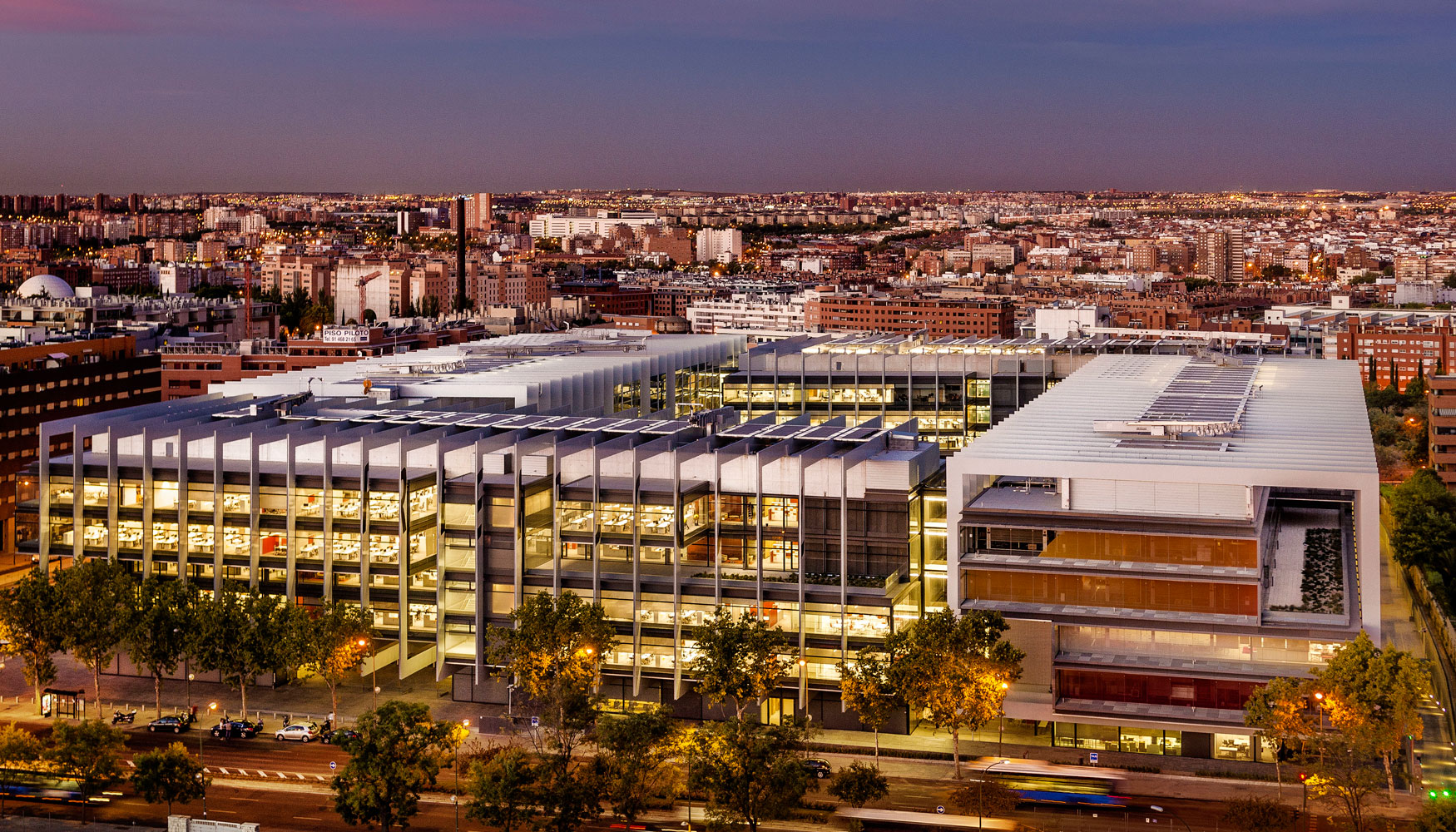 Imagen de la sede central de Repsol, ubicada en el nmero 44 de la calle Mndez lvaro, en Madrid