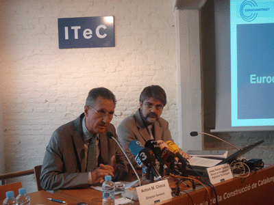 Anton Maria Checa, director general del ITeC, durante la presentacin