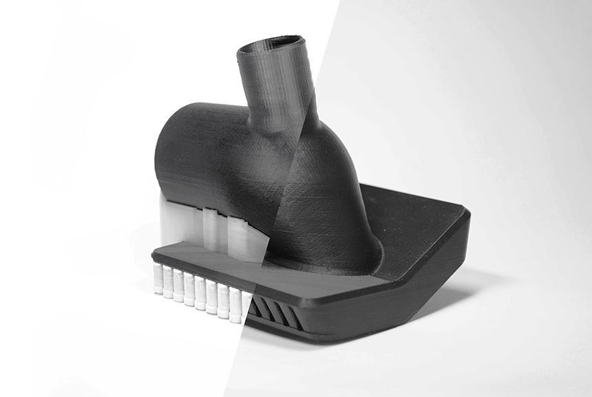 Lixadora impressa em 3D e produzida em ABS de grau de engenharia real