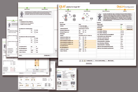 IGUS has a large number of new Internet tools to save costs of process...