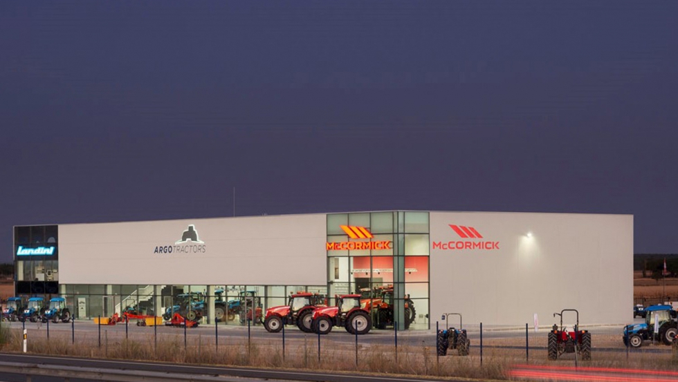 Sede da Argo Tractors Ibrica em Villamarciel (Valladolid, Espanha)
