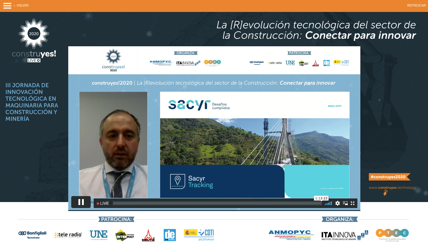 Alberto Avecilla, responsable de Control y Seguimiento de Activos en Sacyr Ingeniera e Infraestructuras