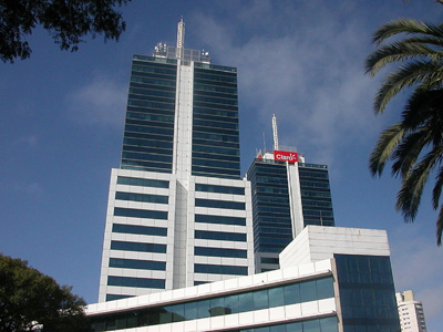 Imagen del World Trade Center, uno de los principales edificios de oficinas de Montevideo. Foto: City Vlza