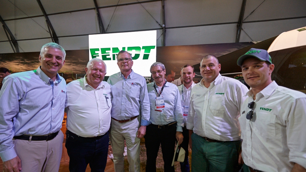 In Agrishow, brasilian show, with Fendt team