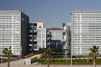 La primera fase del Viladecans Business Park est� compuesta por 4 edificios