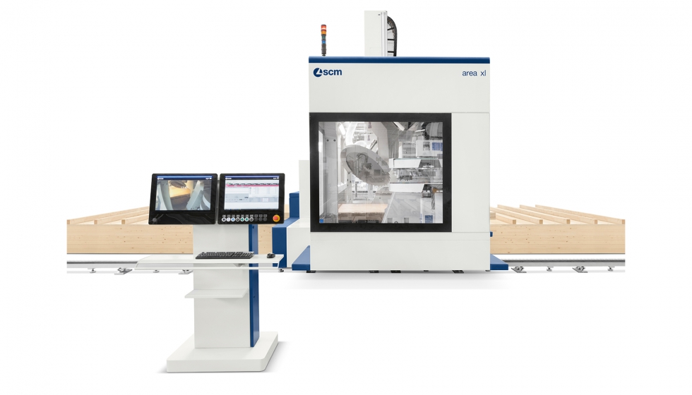 Nuevo CNC de 5 ejes SCM Area XL