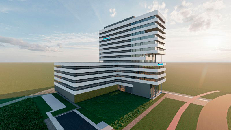 El nuevo edificio constar de dos escenarios: instalaciones de experimentacin y espacios de oficinas, con una zona de ensayos de 4.000 m...