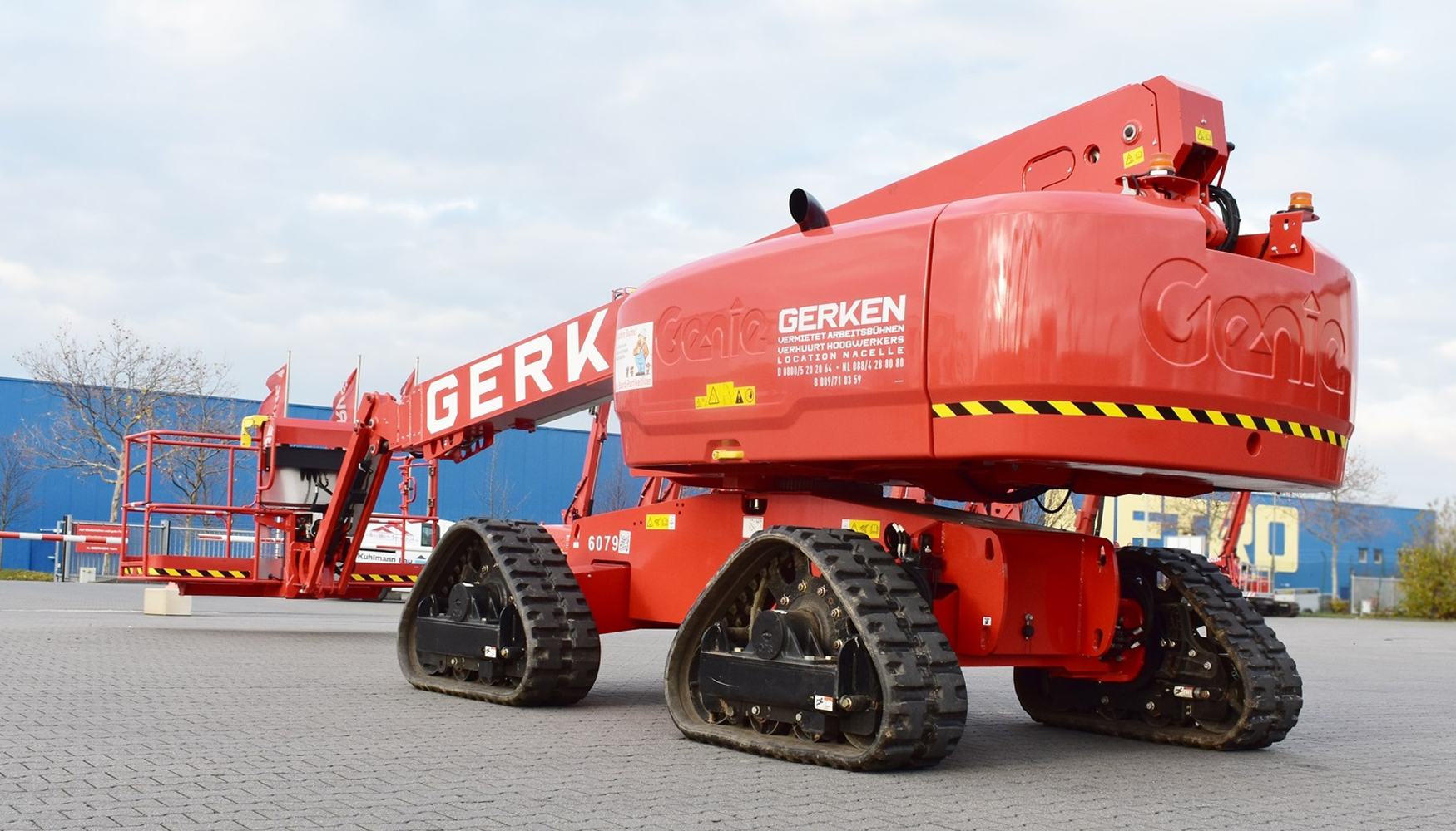 Nueva plataforma Genie S-65 TraX con capacidad XC, adquirida por Gerken