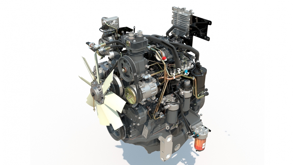 Motor AGCO Power (Fase V), de 4 cilindros y 4,4 litros