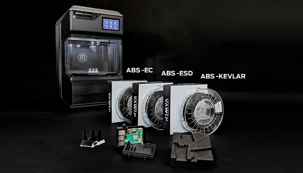 Los nuevos materiales de Kimya estn disponibles para imprimir en la impresora 3D Method X con la nueva extrusora experimental LABS Gen 2...
