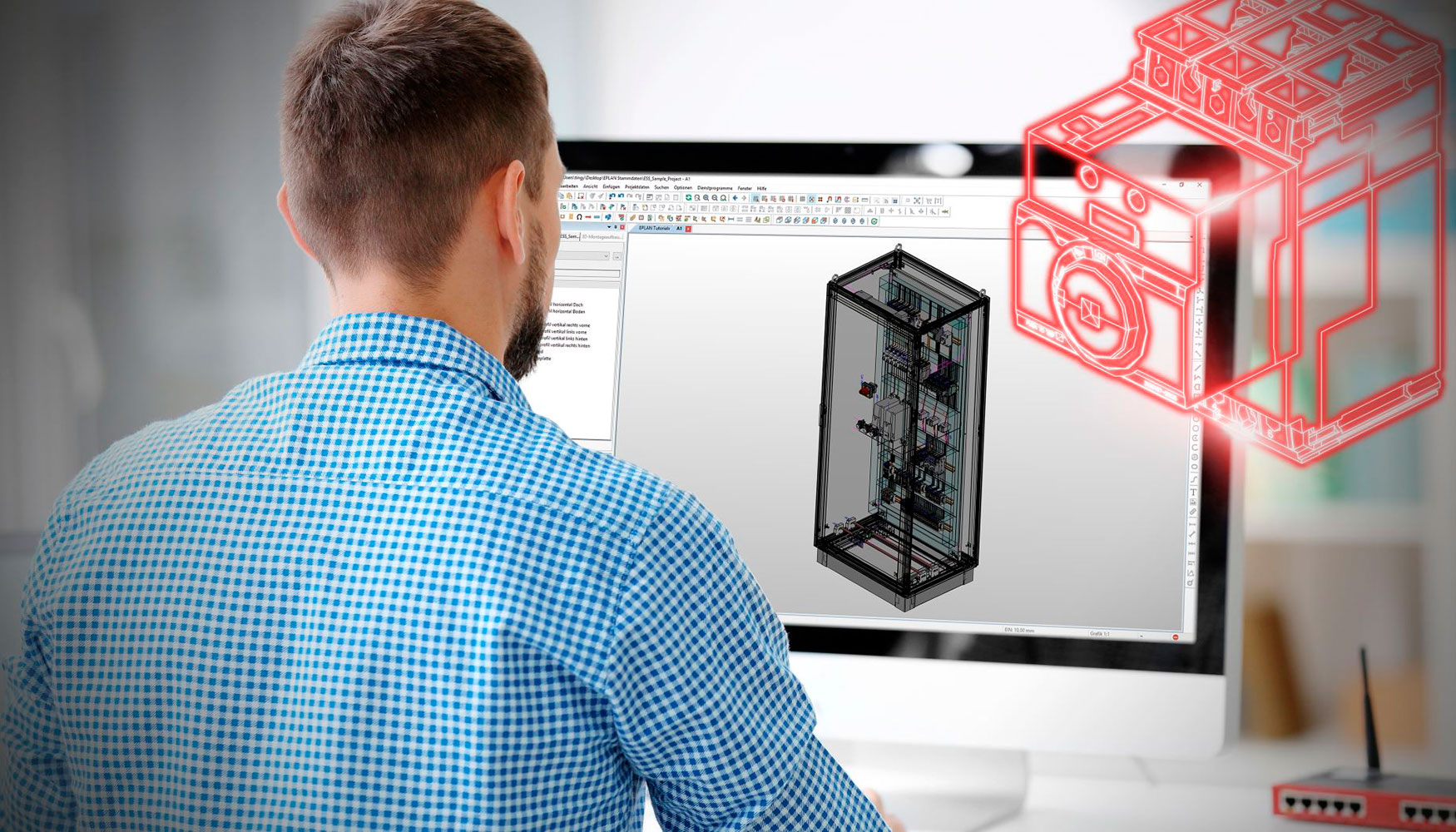 EPLAN Pro Panel es un software de diseo integrado en 2D y 3D para la ingeniera y la fabricacin de armarios elctricos...