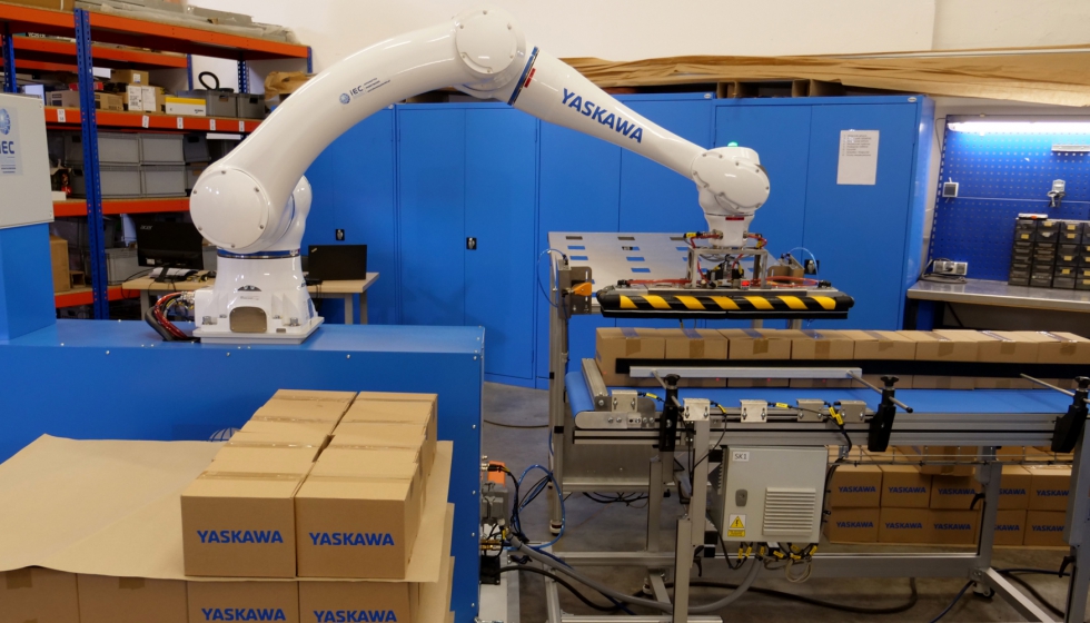 La impresionante capacidad de elevacin y alcance hacen que el robot colaborativo HC20 sea ideal para todas las operaciones de pick & place...