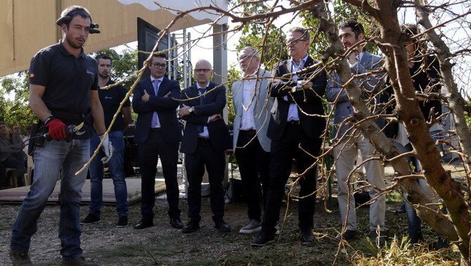 Experiencia de poda 5G desarrollada en la Universidad de Lleida