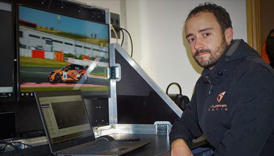 Aitor Lago, ingeniero de Cupra Racing