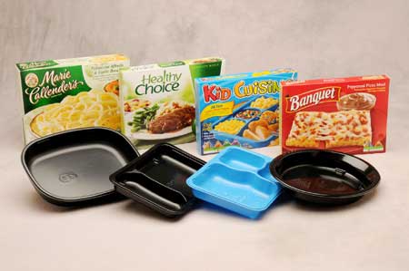 Healthy Choice Trays de ConAgra, desarrollados y producidos por Associated Packaging Technologies (EE UU)