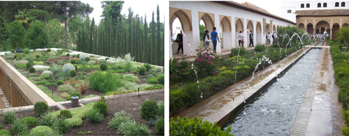 Visita a los jardines de la Alhambra