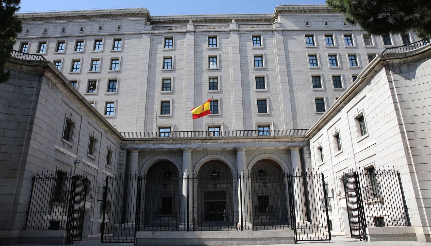 Imagen de la fachada de la sede del Ministerio de Transicin Ecolgica y el Reto Demogrfico