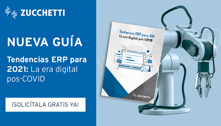 Nueva gua 'Tendencias ERP para 2021: la era digital pos-COVID', editada por Zucchetti Spain