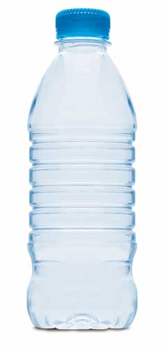 Foto 2. Botella ligera de PET para agua