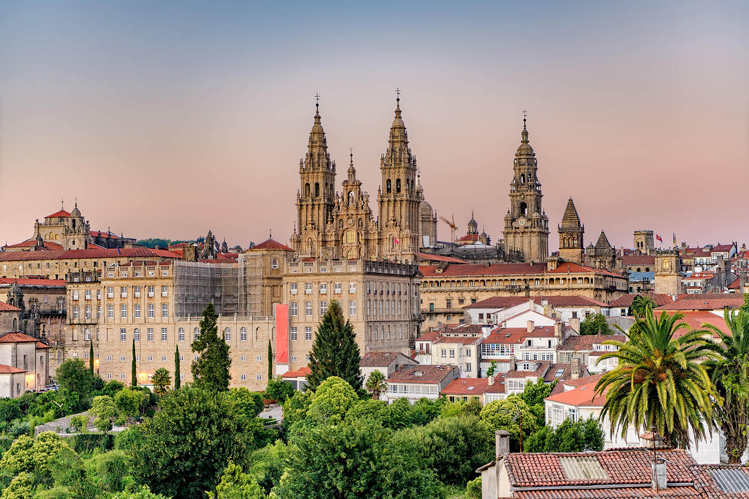 Santiago de Compostela, em Espanha,  uma das quatro cidades escolhidas para demonstrao do projeto-piloto