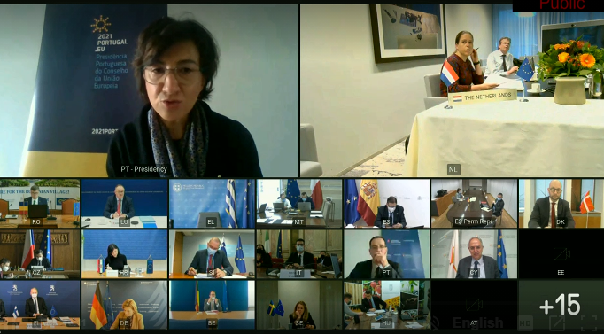 Reunin informal por videoconferencia de los ministros de Agricultura de la Unin Europea