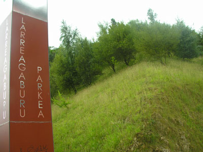 Detalle del parque de Larreagaburu